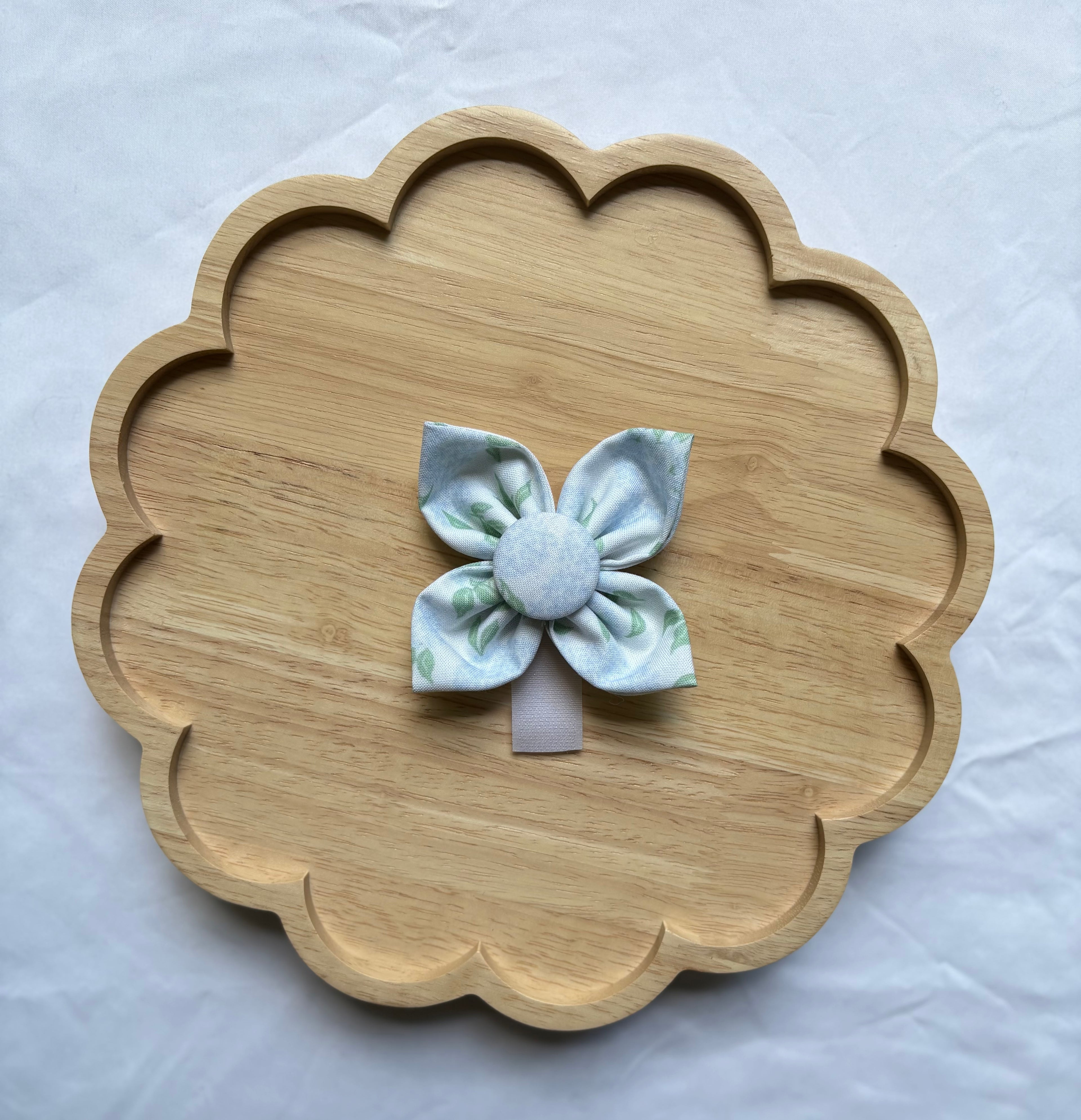 Hydrangea Dreams Dog Flower Bow Tie