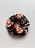 Pattern Halloween Pumpkins Scrunchie