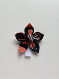 Pattern Halloween Pumpkin Dog Flower Bow Tie