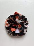 Pattern Halloween Pumpkins Dog Bow Tie and Scrunchie Set