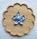Blue Crab Dreams Dog Flower Bow Tie