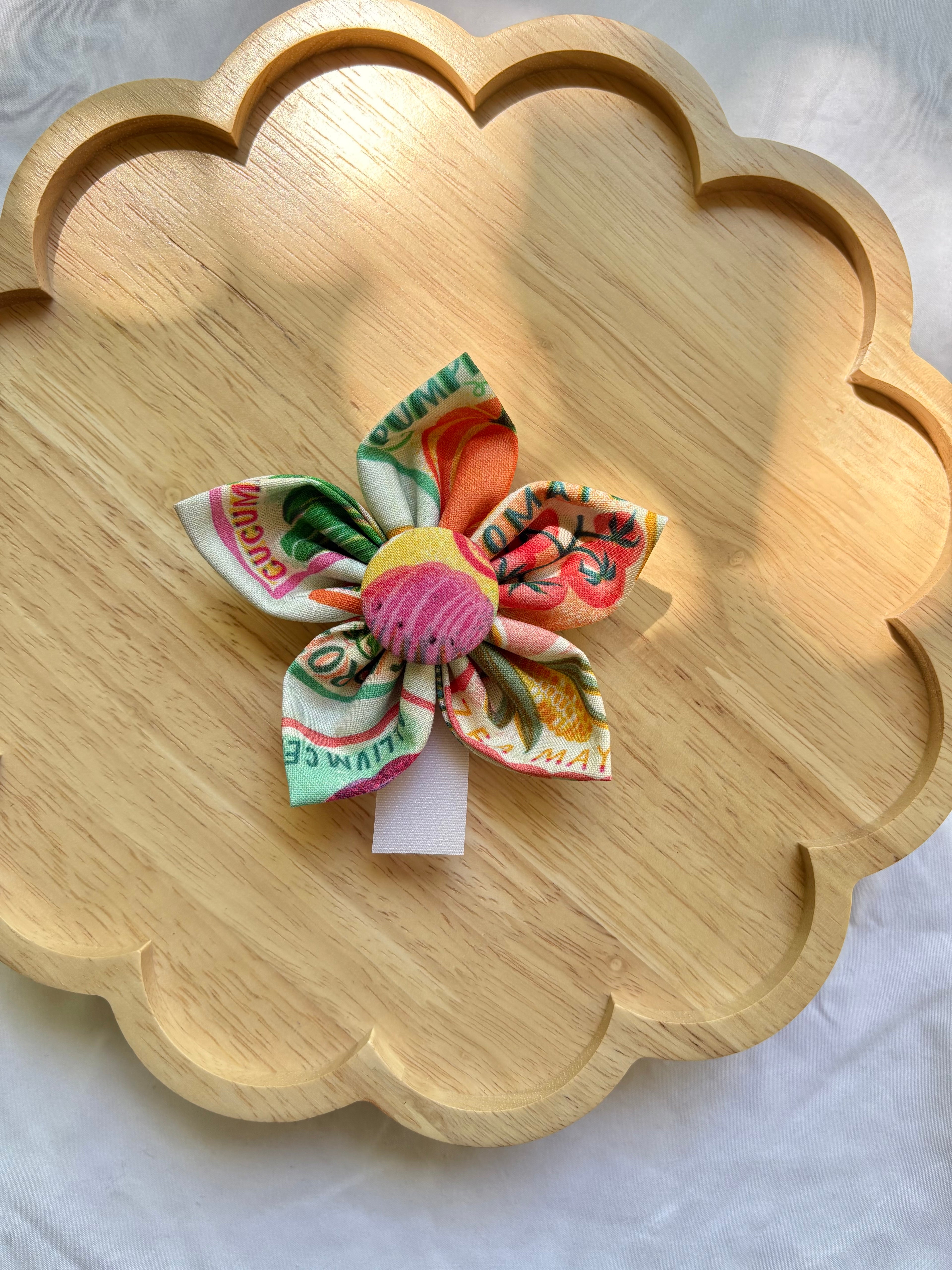 Seed Packet Dog Flower Bow Tie