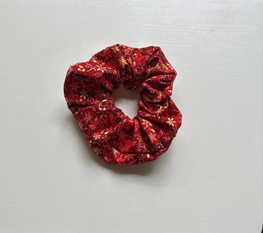 Red Merry Noel Scrunchie
