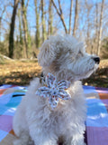 Little Flowers Dog Flower Bow Tie