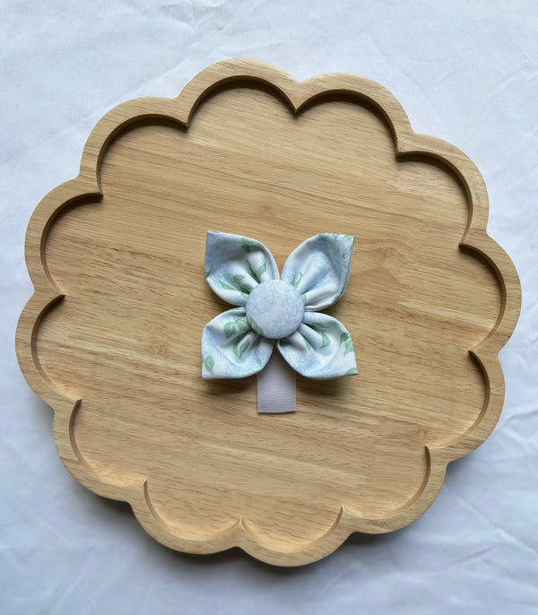 Hydrangea Dreams Dog Flower Bow Tie