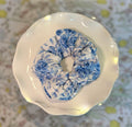 Mothers Day Blue Floral Scrunchie